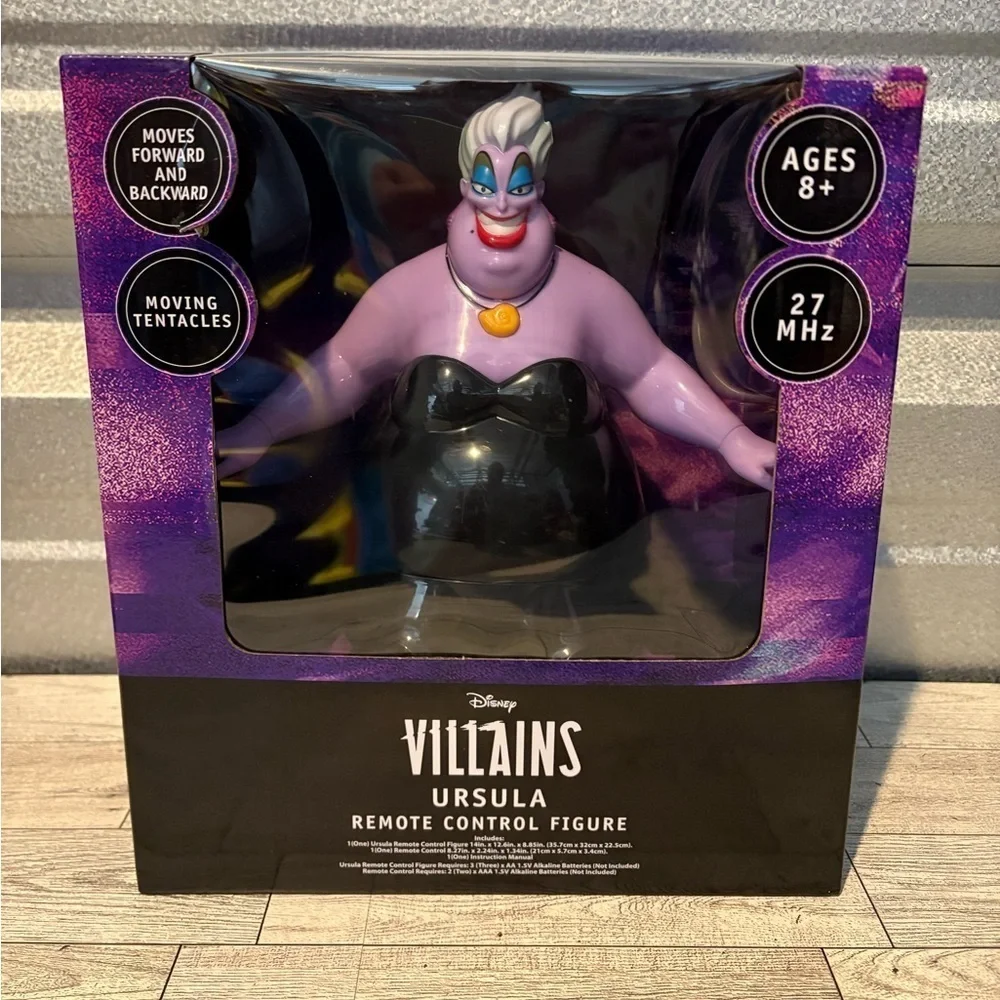 Disney Villains Ursula Purple Remote Control Toy